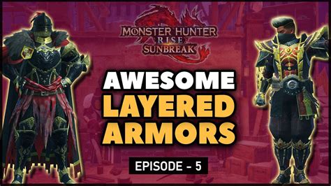 For both sword wielders as well as gunners and archers. . Mhr armor set builder